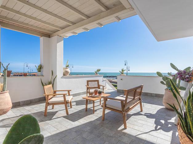 Appartamento Casa Mira Luxury Sea House Fco Airport Fiumicino Esterno foto