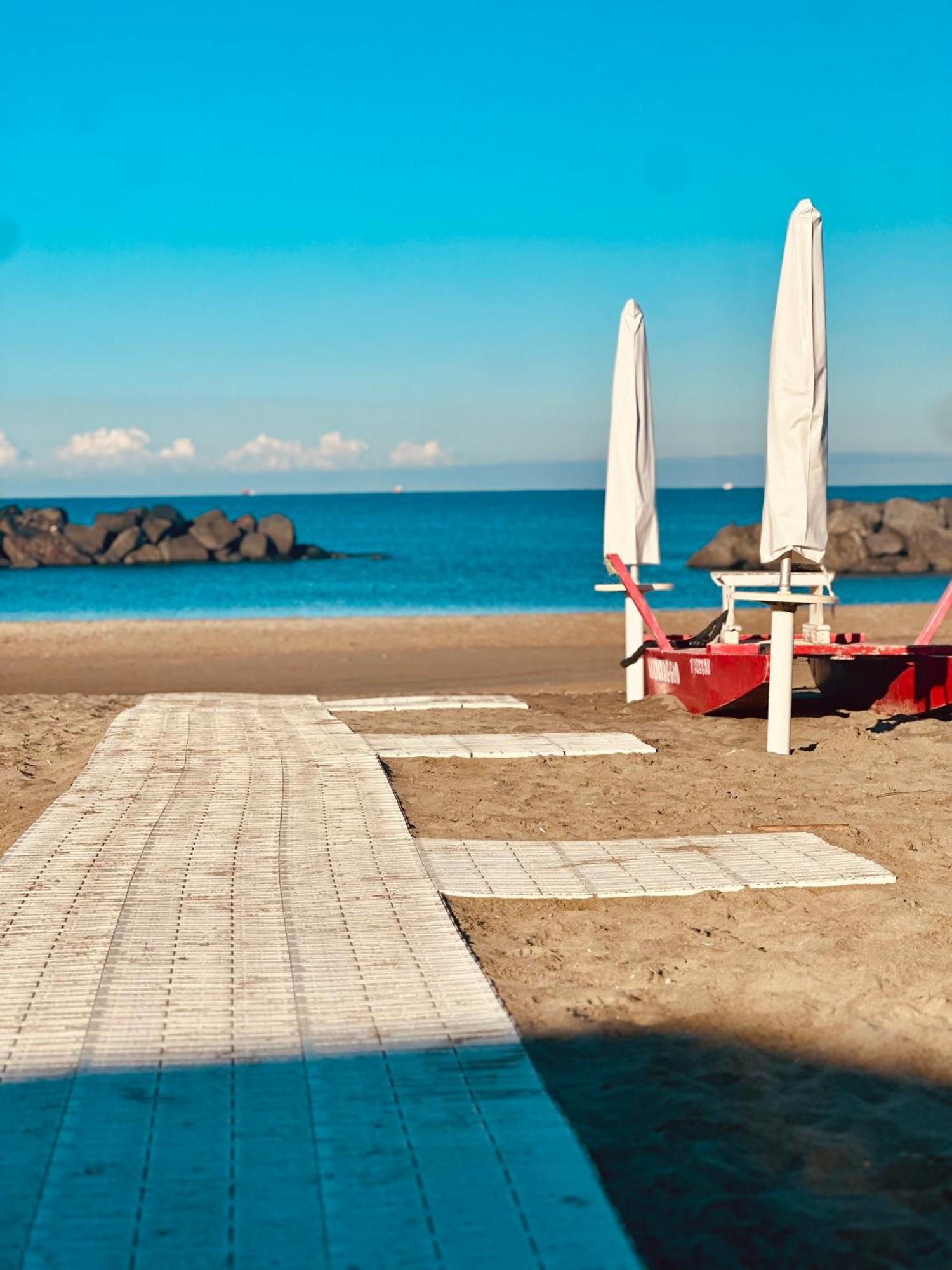 Appartamento Casa Mira Luxury Sea House Fco Airport Fiumicino Esterno foto